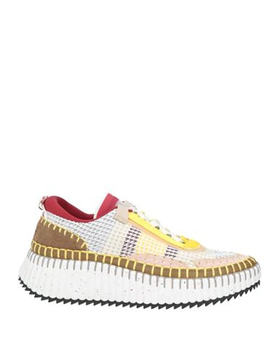 Chloé Nama Sneakers In Pink