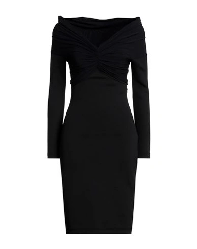Burberry Mini Dress In Black