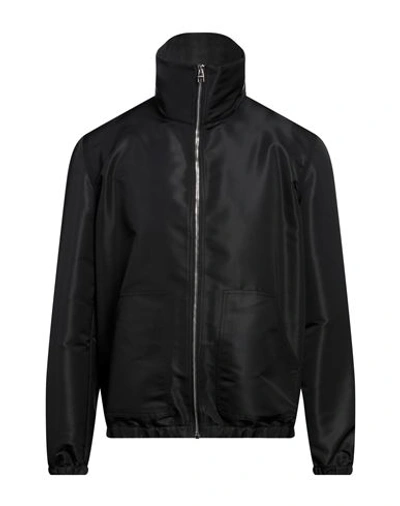 Shop Alexander Mcqueen Man Jacket Black Size 40 Polyester