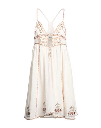 Isabel Marant Bretty Cotton Minidress In White