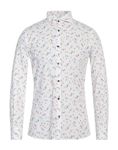 Shop Altemflower Man Shirt White Size 17 Cotton