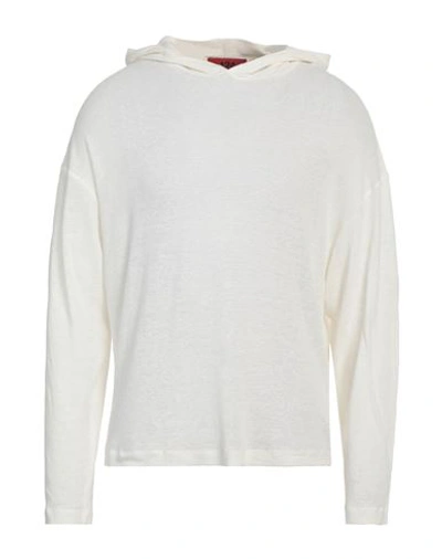 Shop 424 Fourtwofour Man Sweater Off White Size S Viscose, Linen