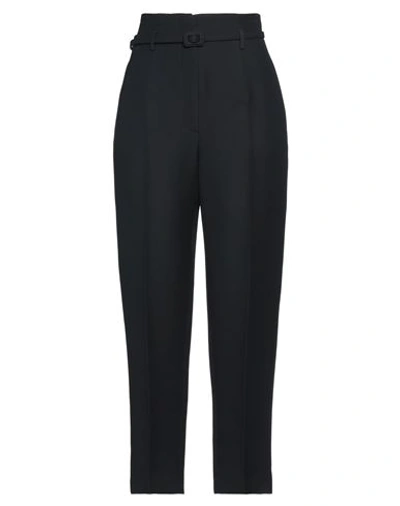 Shop Dior Woman Pants Black Size 8 Wool, Silk