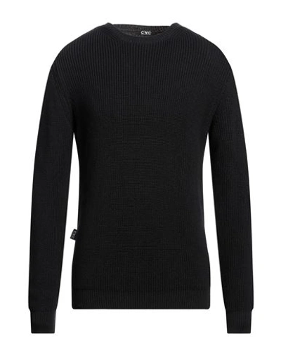 Shop C'n'c' Costume National Man Sweater Black Size 3xl Cotton, Acrylic