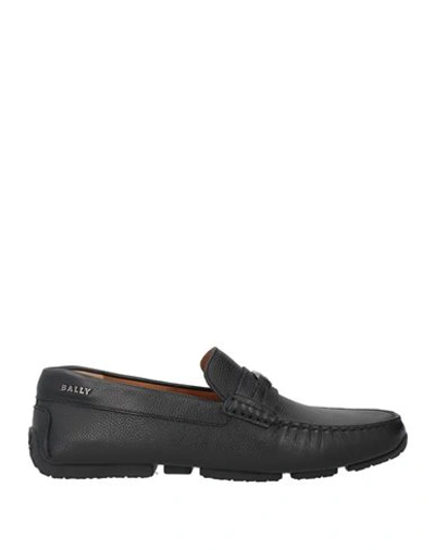 Shop Bally Man Loafers Black Size 7 Bovine Leather