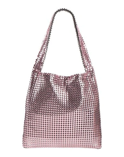 Shop Rabanne Woman Handbag Pink Size - Metal
