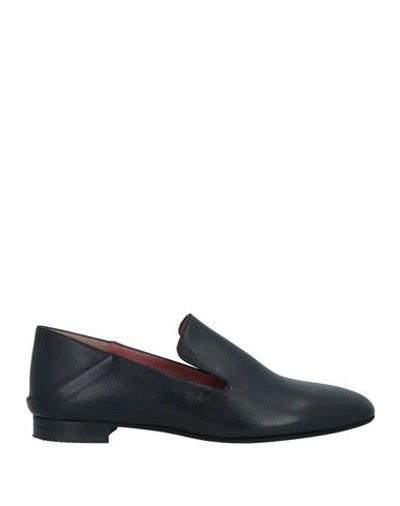 Bally Woman Loafers Black Size 11.5 Calfskin In Black