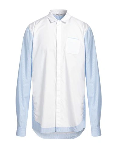 Shop Neil Barrett Man Shirt White Size 17 Cotton