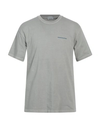 Shop Thisisneverthat Man T-shirt Light Grey Size M Cotton