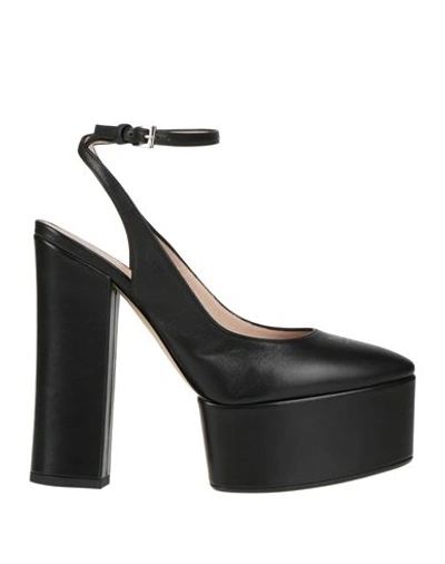 Shop N°21 Woman Pumps Black Size 8 Soft Leather