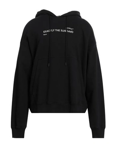 Shop Off-white Man Sweatshirt Black Size L Cotton, Elastane, Polyester