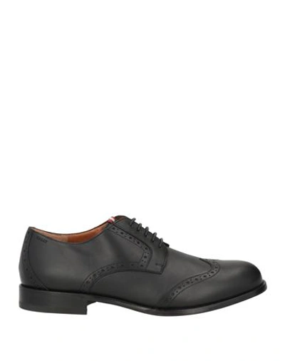 Shop Bally Man Lace-up Shoes Black Size 13 Soft Leather