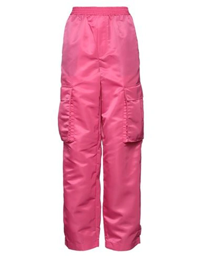 Shop Acne Studios Woman Pants Fuchsia Size S Nylon In Pink