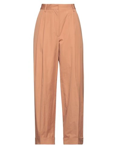 Shop Dries Van Noten Woman Pants Brown Size 2 Cotton