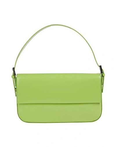 Shop By Far Woman Handbag Acid Green Size - Cowhide