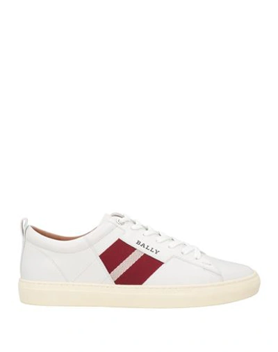 Shop Bally Man Sneakers White Size 12 Soft Leather