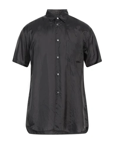Shop Comme Des Garçons Shirt Man Shirt Black Size M Cupro