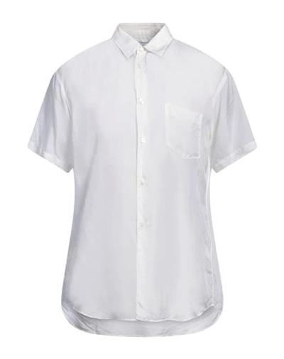 Comme Des Garçons Shirt Man Shirt Ivory Size L Cupro In White