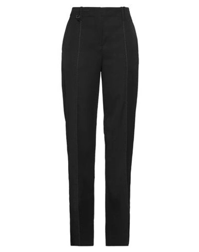 Shop Jacquemus Woman Pants Black Size 2 Virgin Wool