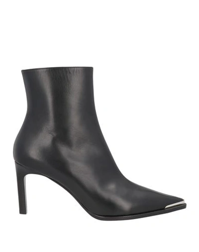 Shop Celine Woman Ankle Boots Black Size 7.5 Calfskin
