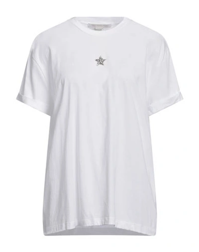Shop Stella Mccartney Woman T-shirt White Size L Cotton