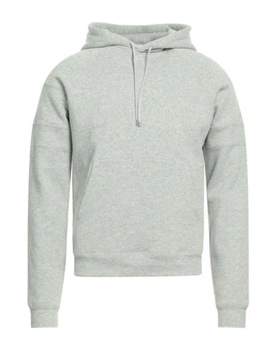 Shop Saint Laurent Man Sweatshirt Grey Size Xxl Cotton, Polyester, Elastane