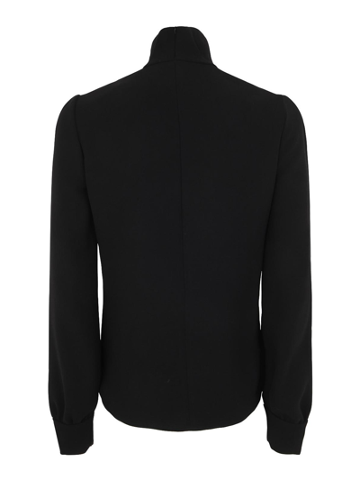 Shop N°21 High Neck Sweater In Negro