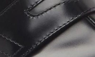 Maison Margiela Tabi Split-toe Glossed-leather Loafers In Black