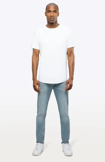 Shop Cuts Pima Cotton Blend T-shirt In White