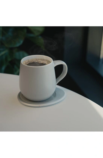 Ohom Ui 3 Mug & Warmer Set In Soft Gray