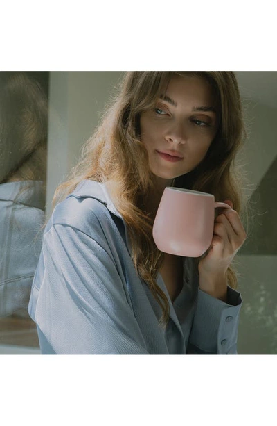 Ohom Ui 3 Mug & Warmer Set In Sheer Pink