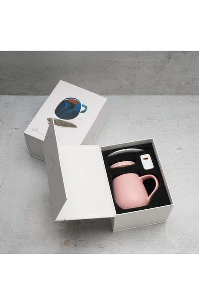 Ohom Ui 3 Mug & Warmer Set In Sheer Pink