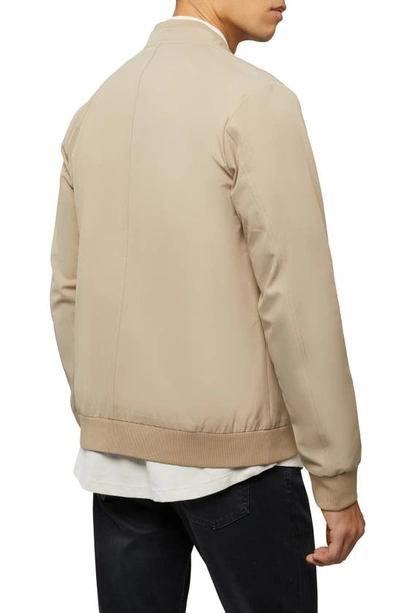 Shop Cuts Legacy Water Resistant Bomber Jacket In Dove