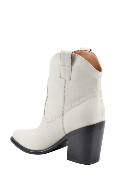 Shop Marc Fisher Ltd Jalella Pointed Toe Western Boot In Ivory 150