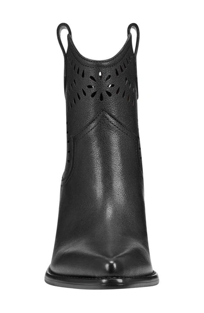 Shop Marc Fisher Ltd Elyma Pointed Toe Western Boot In Black