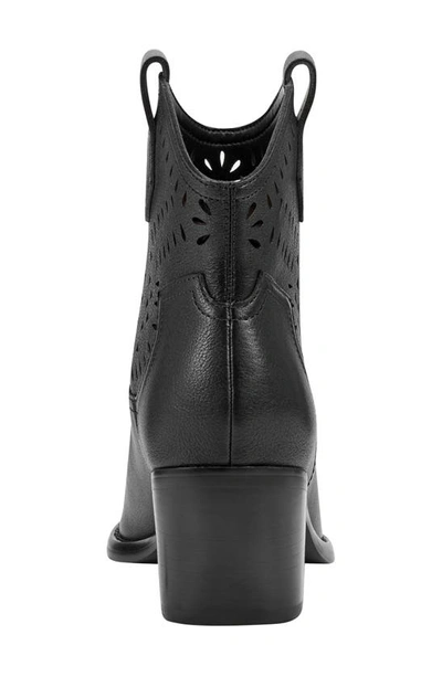Shop Marc Fisher Ltd Elyma Pointed Toe Western Boot In Black