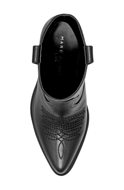 Marc Fisher Ltd Jalella Pointed Toe Western Boot In Black 001