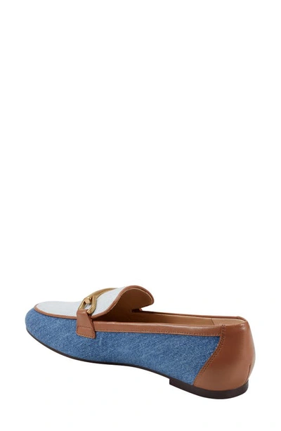 Shop Marc Fisher Ltd Bleek Bit Loafer In Light Blue