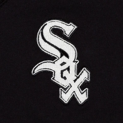 Shop Dkny Sport Black Chicago White Sox Lily V-neck Pullover Sweatshirt