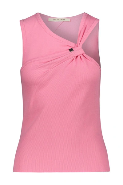 Shop Alyx 1017  9sm Lightercap Twist Tank Top Clothing In Pink & Purple