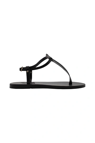 Ancient Greek Sandals Lito Sandals In Black