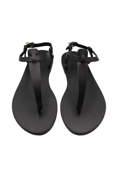 Ancient Greek Sandals Lito Sandals In Black