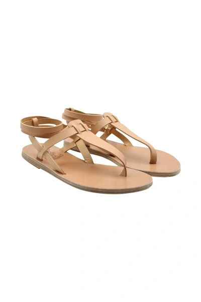 Ancient Greek Sandals Estia Sandals In Natural Color.