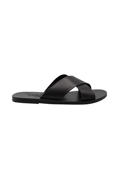 Shop Ancient Greek Sandals Thais Sandal Shoes In Black