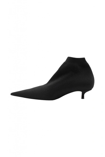 Shop Balenciaga Knife Boots Shoes In Black