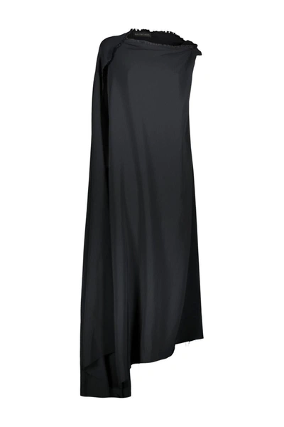 Shop Balenciaga Minimal Gown Clothing In Black