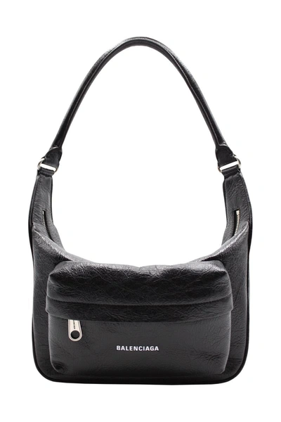 Shop Balenciaga Raver Medium  Bags In Black