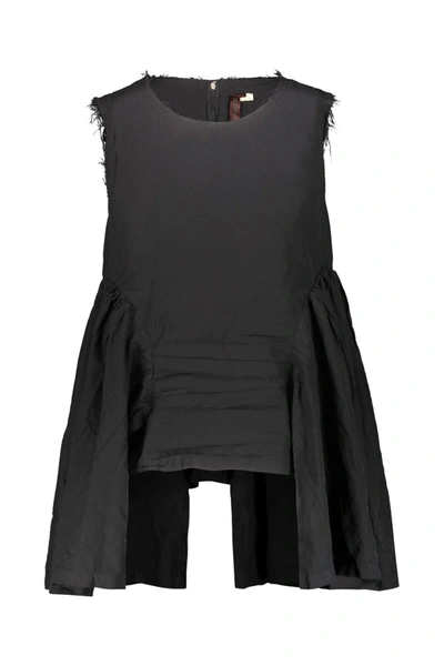 Comme Des Garçons Sleeveless Top In Black