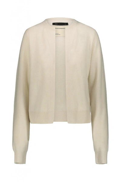 Shop Frenckenberger Cashmere Mini Cardigan Clothing In White