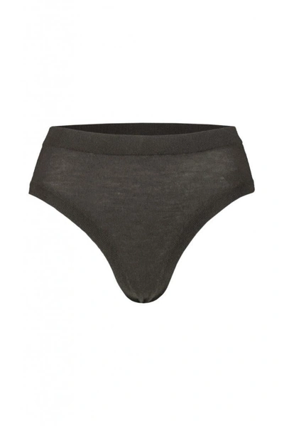 Shop Frenckenberger Cashmere Panties Clothing In Green